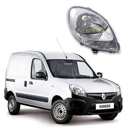 Rechter Scheinwerfer Renault Kangoo Facelift Phase 2, mit weißem Signal | 2003-2008