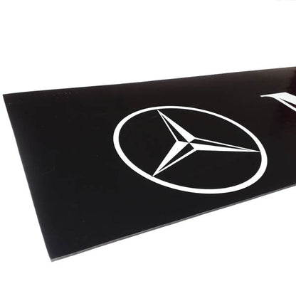 Schmutzfänger Spritzschutz Sattelzug Zugmaschine Mercedes 40x240cm