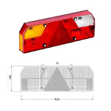 Rückleuchten Glas hinten links Sattelauflieger Schmitz