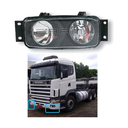 Nebelscheinwerfer links Scania Serie 4 94 114 124 144 164 1996-2004