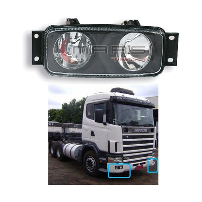 Nebelscheinwerfer rechts Scania Serie 4 94 114 124 144 164 1996-2004