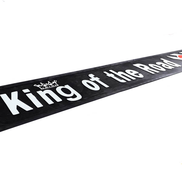 Schmutzfänger Spritzschutz Sattelzug King of the Road 3D 35x240cm