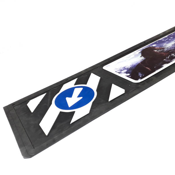 Schmutzfänger Spritzschutz Sattelzug 3D Pferde 35x240cm