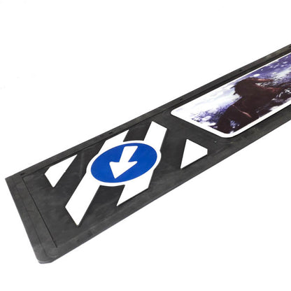 Schmutzfänger Spritzschutz Sattelzug 3D Pferde 35x240cm