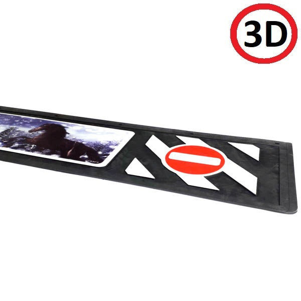 Schmutzfänger Spritzschutz Sattelzug 3D Pferde 35x240cm