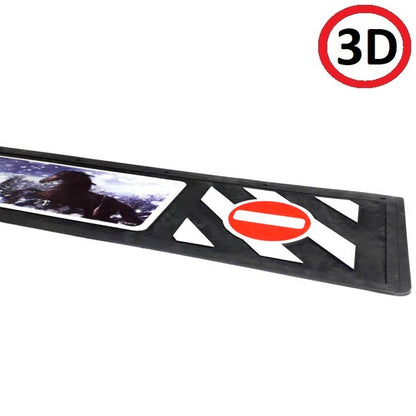 Schmutzfänger Spritzschutz Sattelzug 3D Pferde 35x240cm