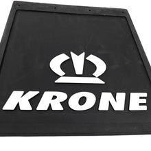 Schmutzfänger Spritzschutz Krone Auflieger 3D 45x40cm