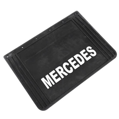 Schmutzfänger Spritzschutz Mercedes 3D weiß 40x60cm