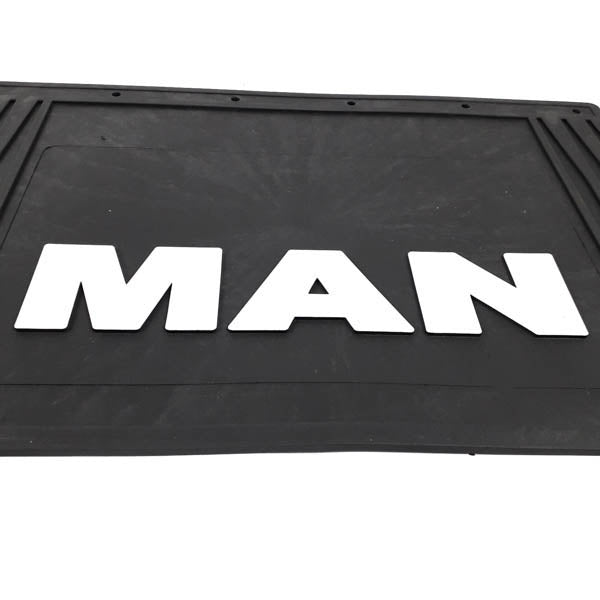 Schmutzfänger Spritzschutz MAN 3D weiß 40x60cm