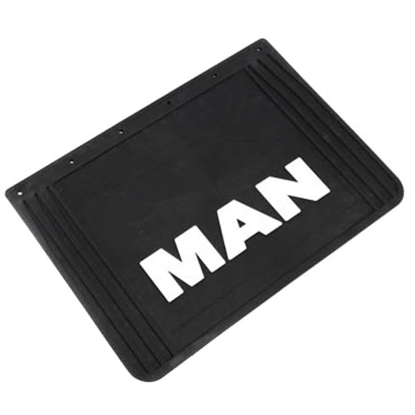 Schmutzfänger Spritzschutz MAN 3D weiß 40x60cm