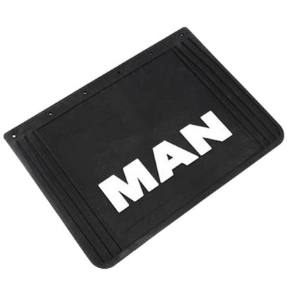 Schmutzfänger Spritzschutz MAN 3D weiß 40x60cm