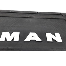 Schmutzfänger Spritzschutz MAN 3D weiß 36x64cm