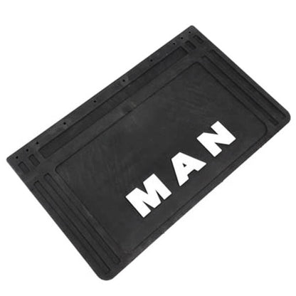 Schmutzfänger Spritzschutz MAN 3D weiß 36x64cm