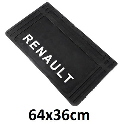 Schmutzfänger Spritzschutz Renault 3D weiß 36x64cm