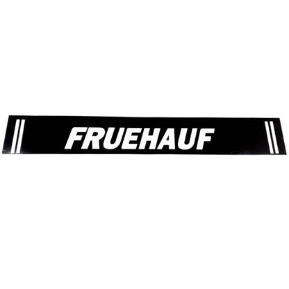 Schmutzfänger Spritzschutz hinten Fruehauf 40x240cm Schrift Streifen
