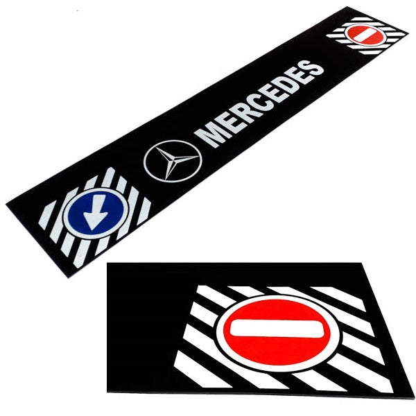 Schmutzfänger Spritzschutz hinten Mercedes Sprinter 35x185cm Gummi