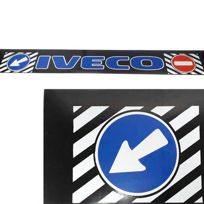 Schmutzfänger Spritzschutz LKW Sattelauflieger Iveco farbig 40x240cm