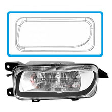 Glas / Nebelscheinwerferglas links Mercedes Actros MP 2/ 3 | 2003-2011