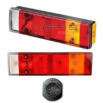 Bremsleuchte Rückleuchte hinten rechts MAN F 90 L M 2000 mit Rundstecker