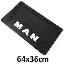 Schmutzfänger Spritzschutz MAN 3D weiß 36x64cm