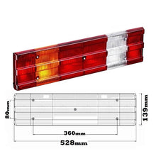 Rückleuchten Glas hinten links Mercedes Actros Atego Axor Econic