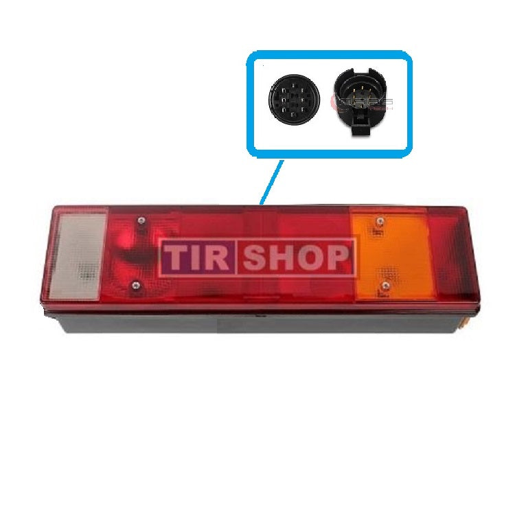 Bremsleuchte Rückleuchte hinten rechts Iveco EuroCargo Stralis mit Stecker