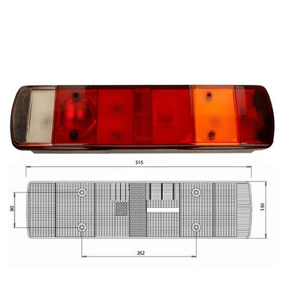 Bremsleuchte Rückleuchte hinten rechts Volvo FH FM FL6 NH 1998-2006