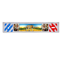 Schmutzfänger Spritzschutz Sattelzug 3D Tiger 35x240cm