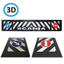 Schmutzfänger Spritzschutz Anhänger Scania 3D Relief 35x240cm