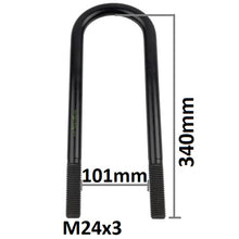 Sattelfederspanner mit BPW M24x101x340mm | Achse 0313844180, 0313844183