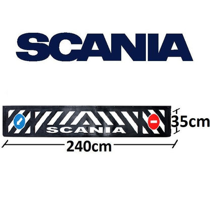 Schmutzfänger Spritzschutz Anhänger Scania 3D Relief 35x240cm