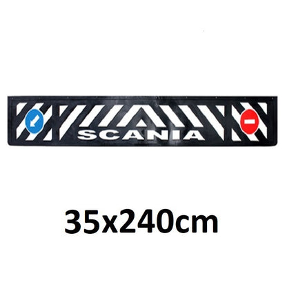 Schmutzfänger Spritzschutz Anhänger Scania 3D Relief 35x240cm