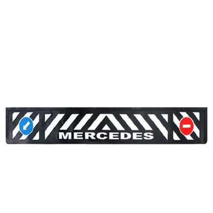Schmutzfänger LKW Mercedes 3D erhaben | 35x240cm, aus widerstandsfähigem Gummi