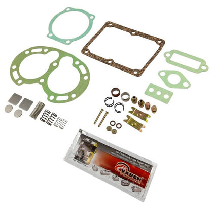 Kompressor-Reparatursatz, Dichtungen, Schaufeln, Ventile und Federn | Volvo F FL 7/ 10/ 12 | 63,50 mm