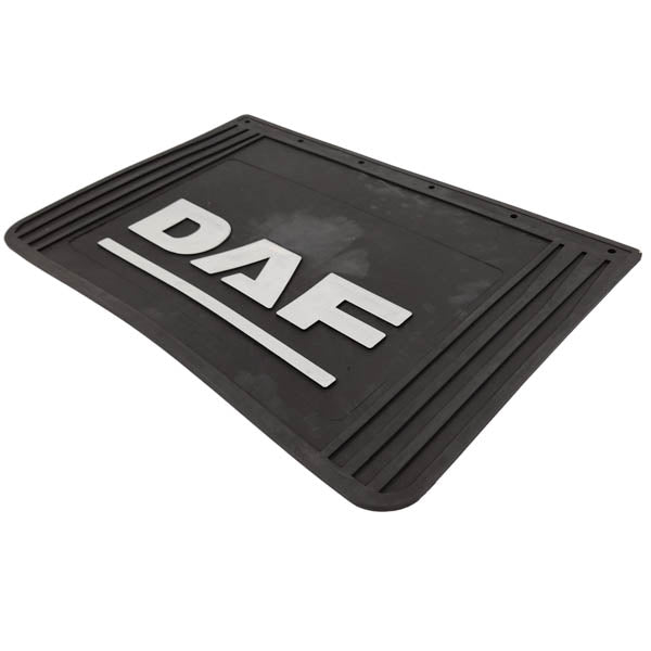 Schmutzfänger Spritzschutz DAF 3D weiß 40x60cm