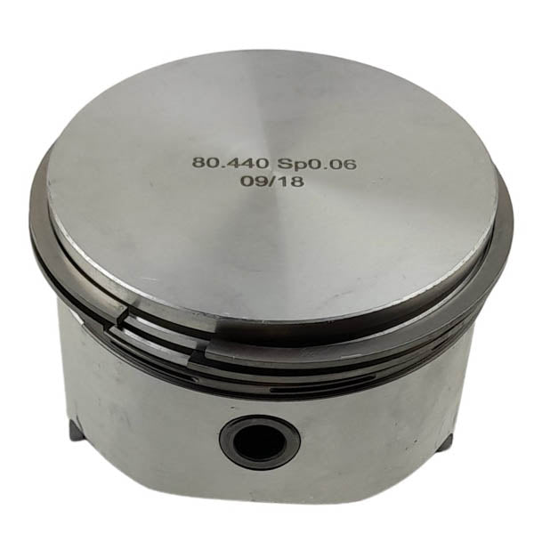 Kolben Luftkompressor mit Ringen 80,50mm Iveco Reparaturstufe 2